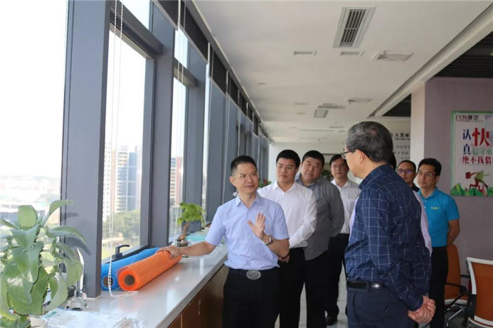 中共贛州市委常委、統戰部長彭業明等領導一行到訪廣東博皓考察指導-2